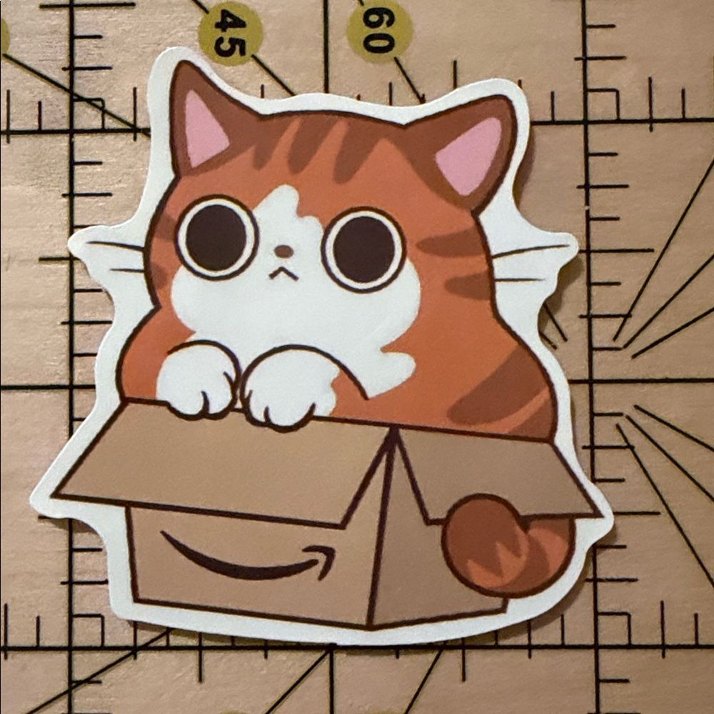 💜13/$13 +Bundle Sticker Sale | Cat Animal Waterproof Sticker
